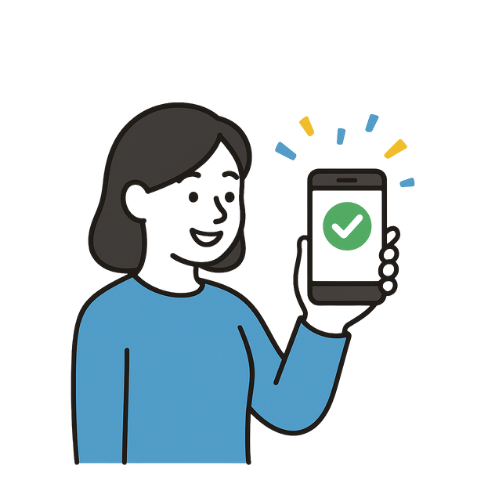 利用者登録・初期設定を完了