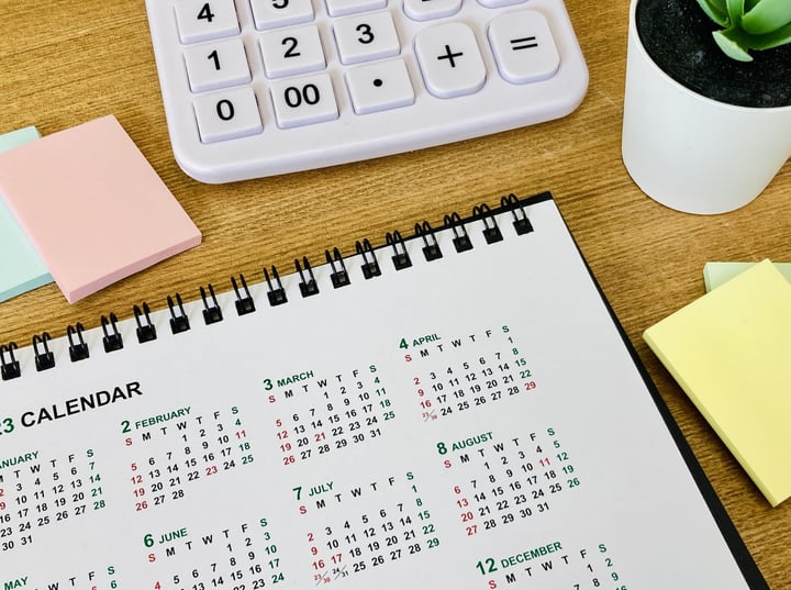 契約のスケジュール