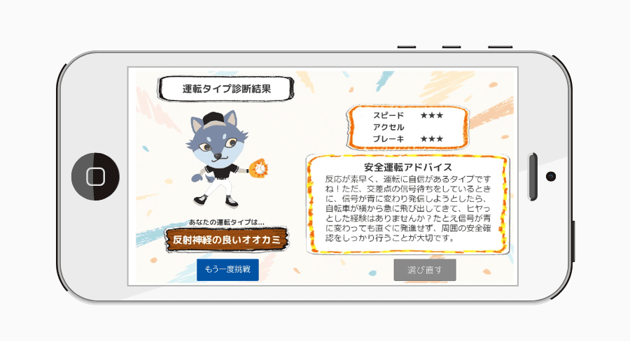 安全運転支援アラート