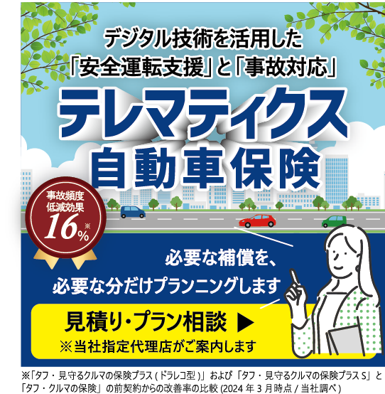 テレマティクス保険バナー（SP）